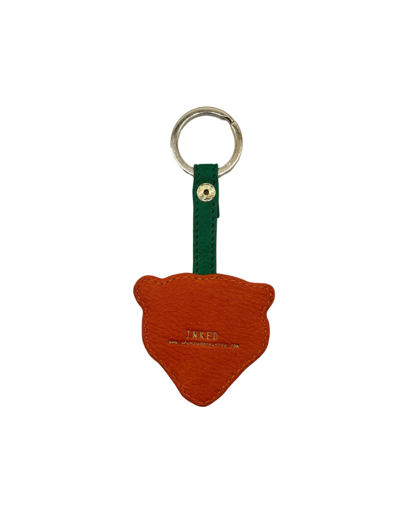 Tiger Inked Vegan Leather Keyring