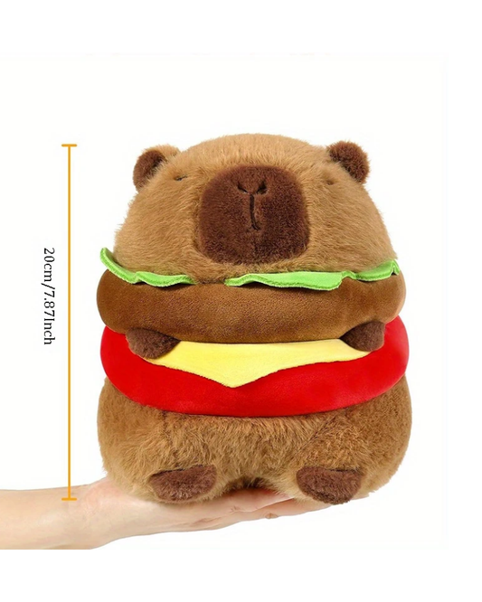 Capybara Burger Costume Soft Toy