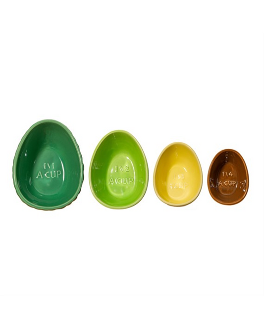 Avocado Shaped Measuring Bowls Set of 4