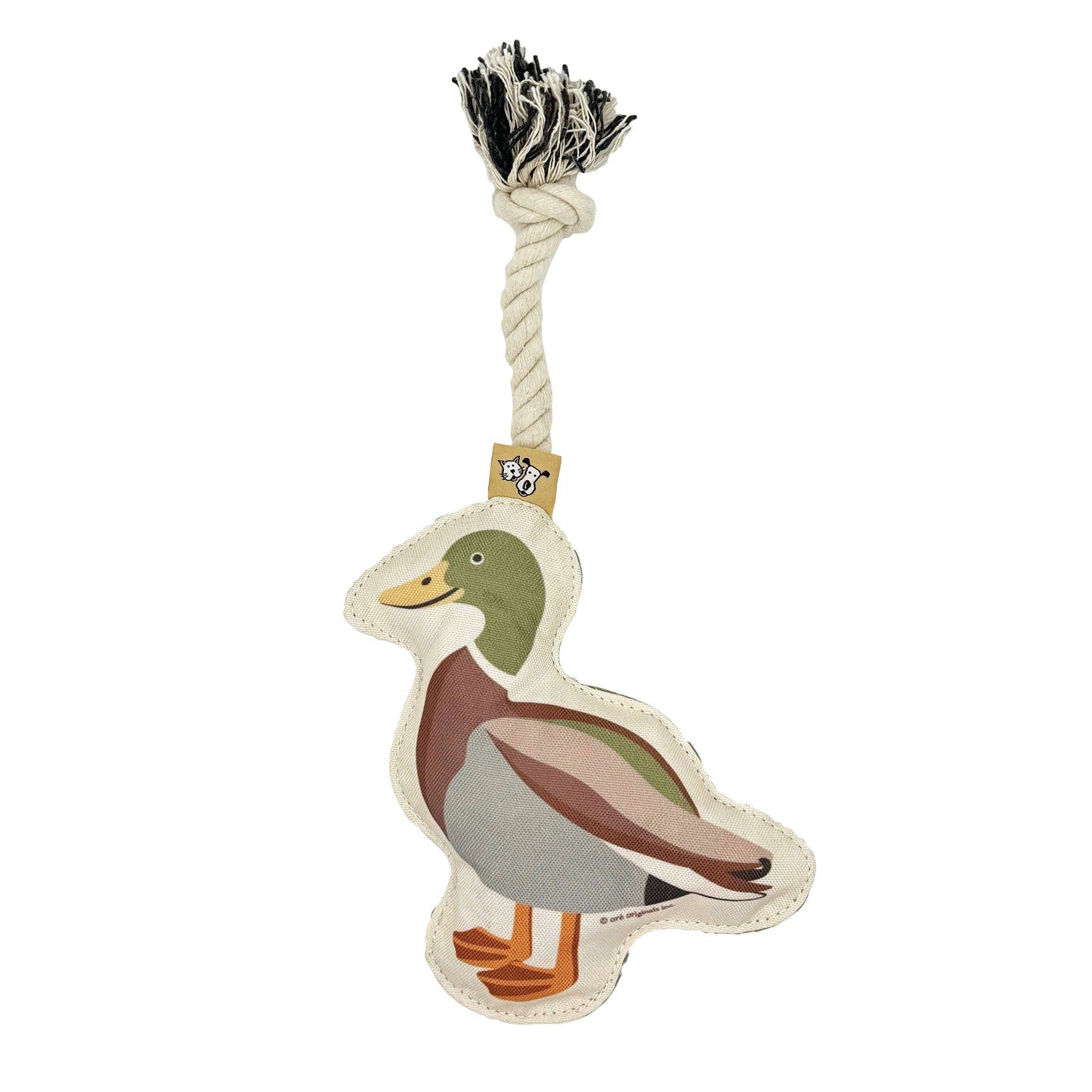 Duck Pet Toy Rope By Speckle And Spot