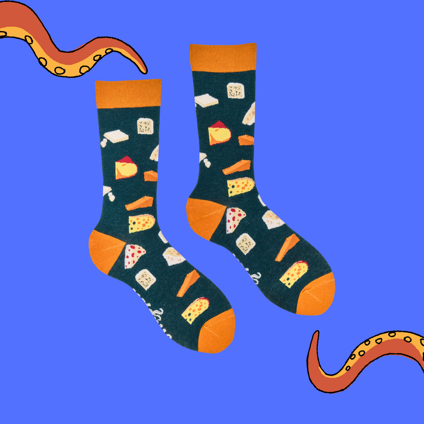 Cheesy Feet Socks