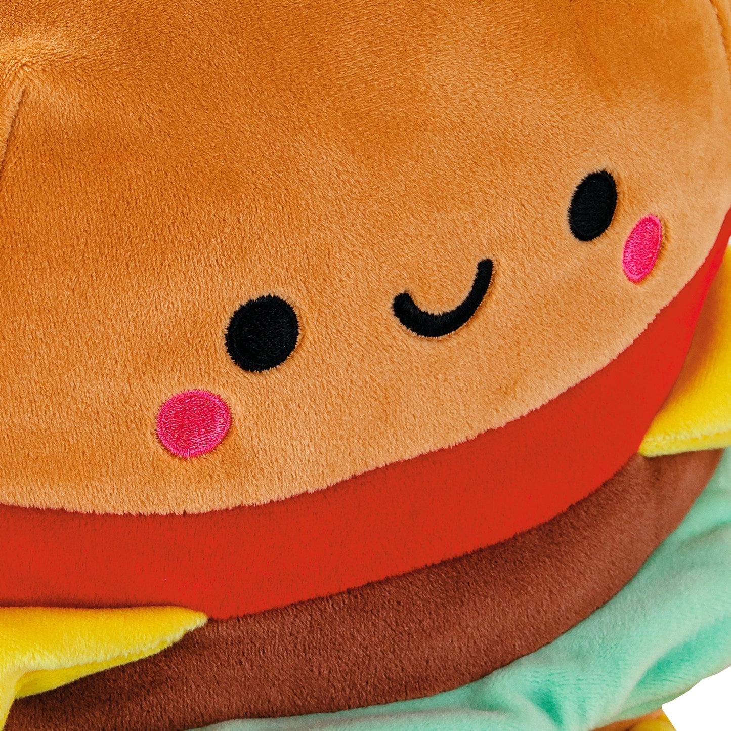 Jumbo Burger And Fries Magnetic Plush Toy Pair