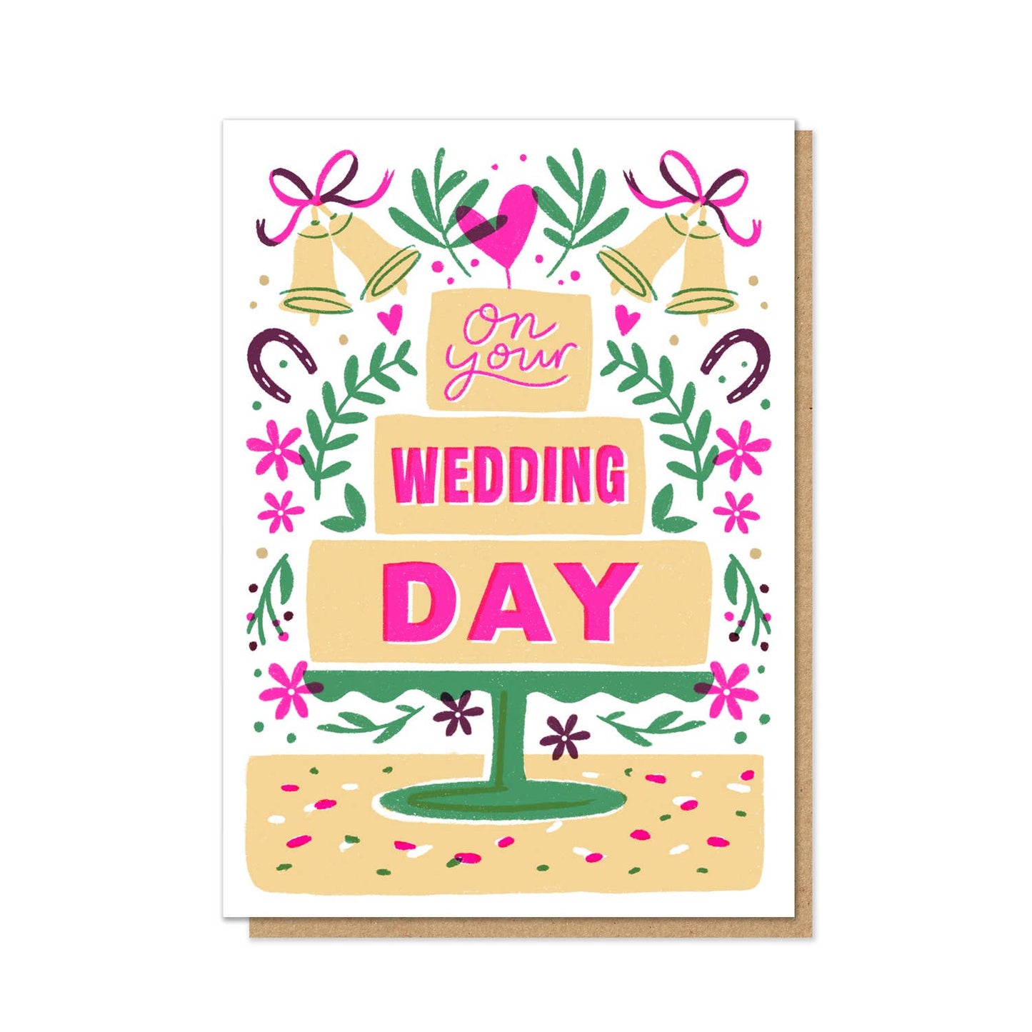 On Your Wedding Day Wedding Bells Card