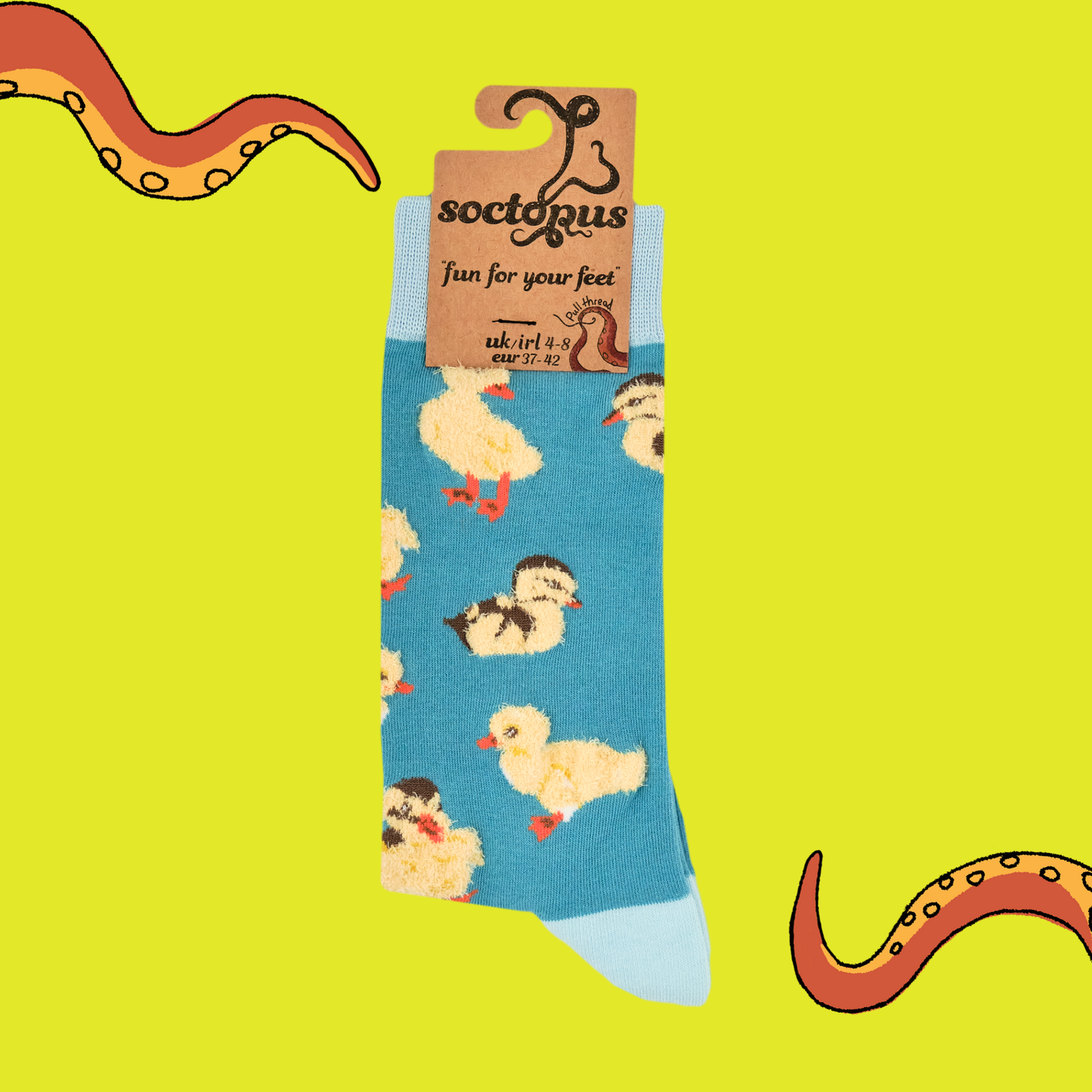Fluffy Ducklings Socks