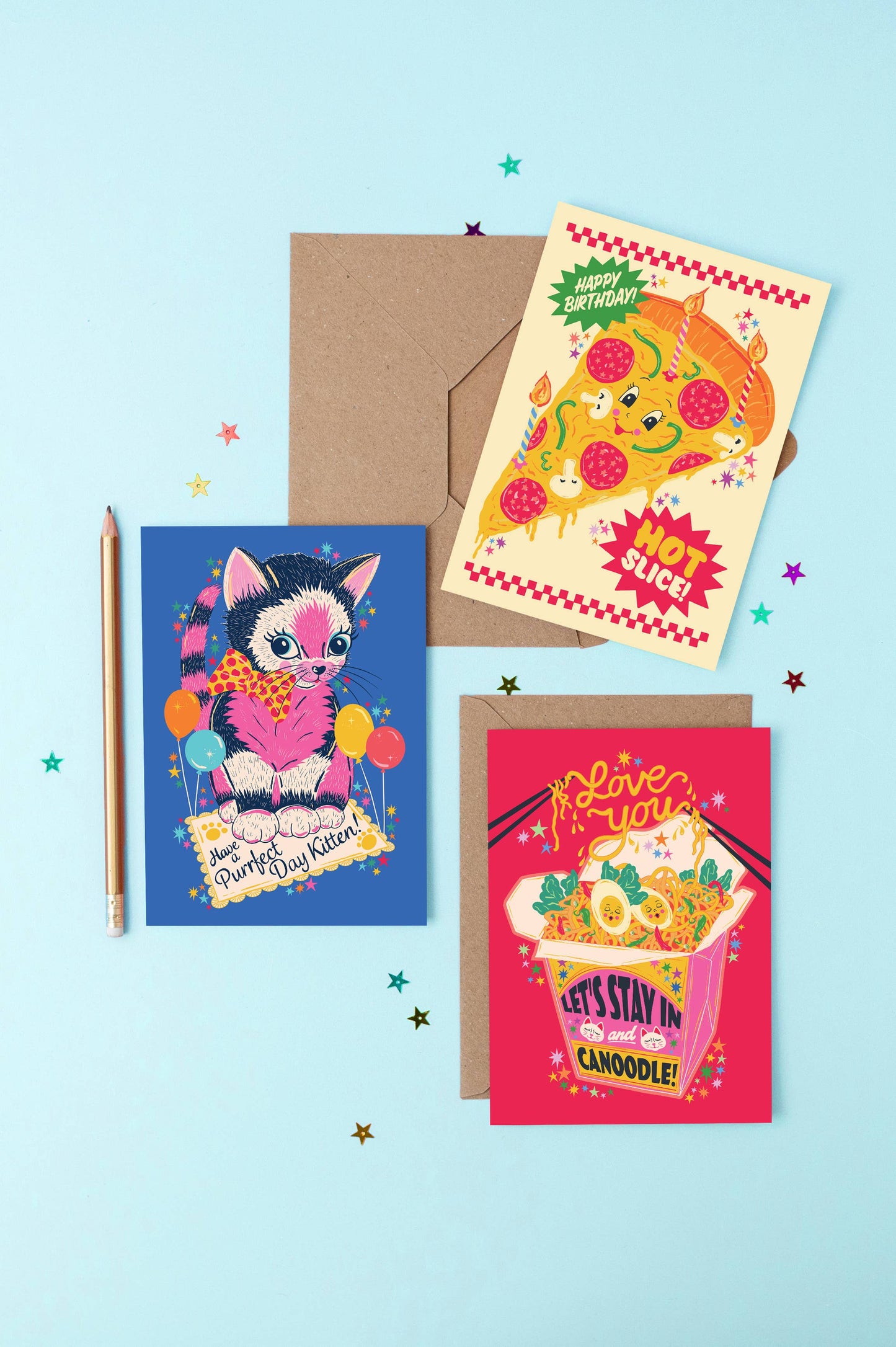 Purrfect Kitten Birthday Card