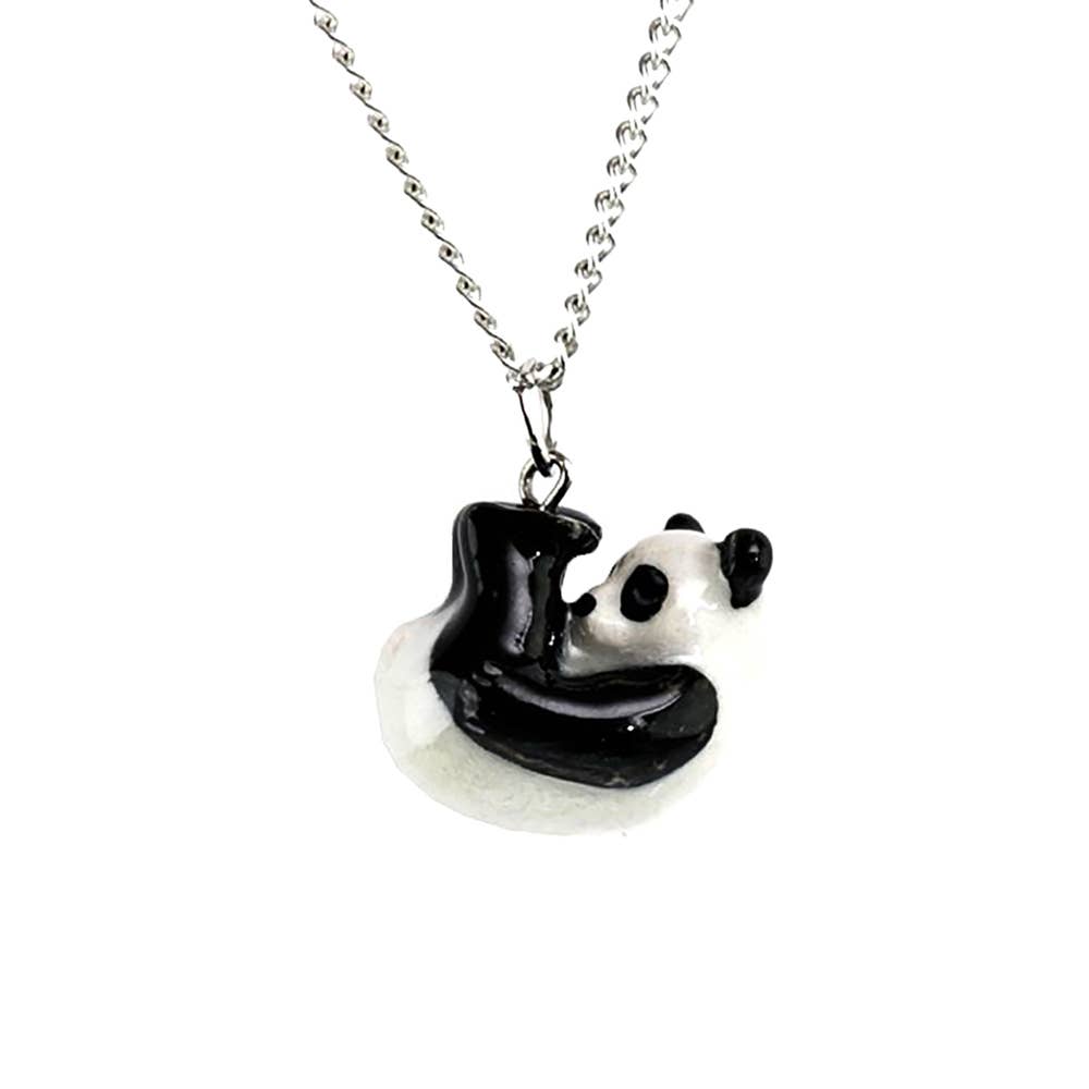 Roly Poly Panda Pendant