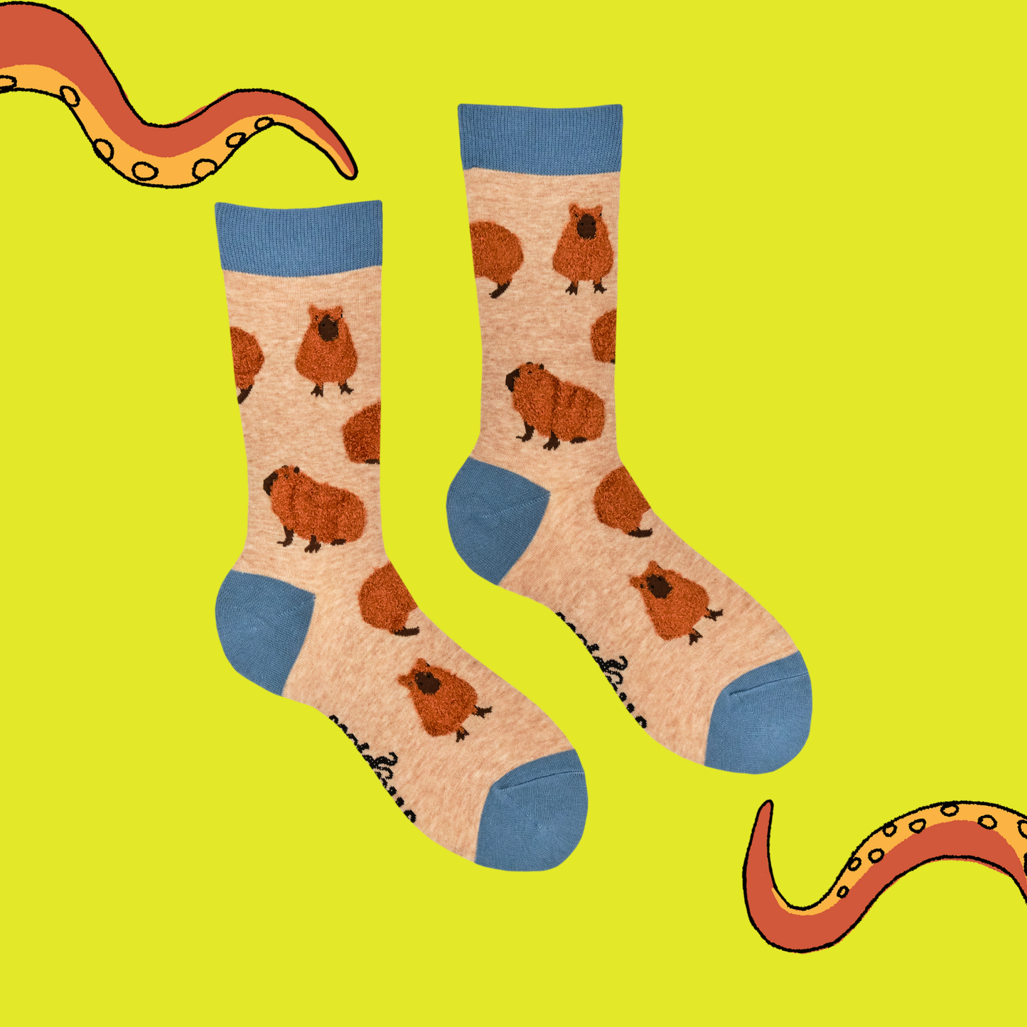 Capybara Fluffies Socks