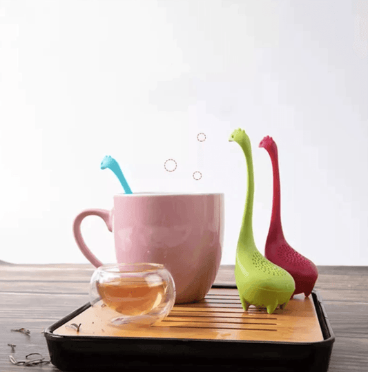 Baby Nessie Dinosaur Tea Infuser Turquoise