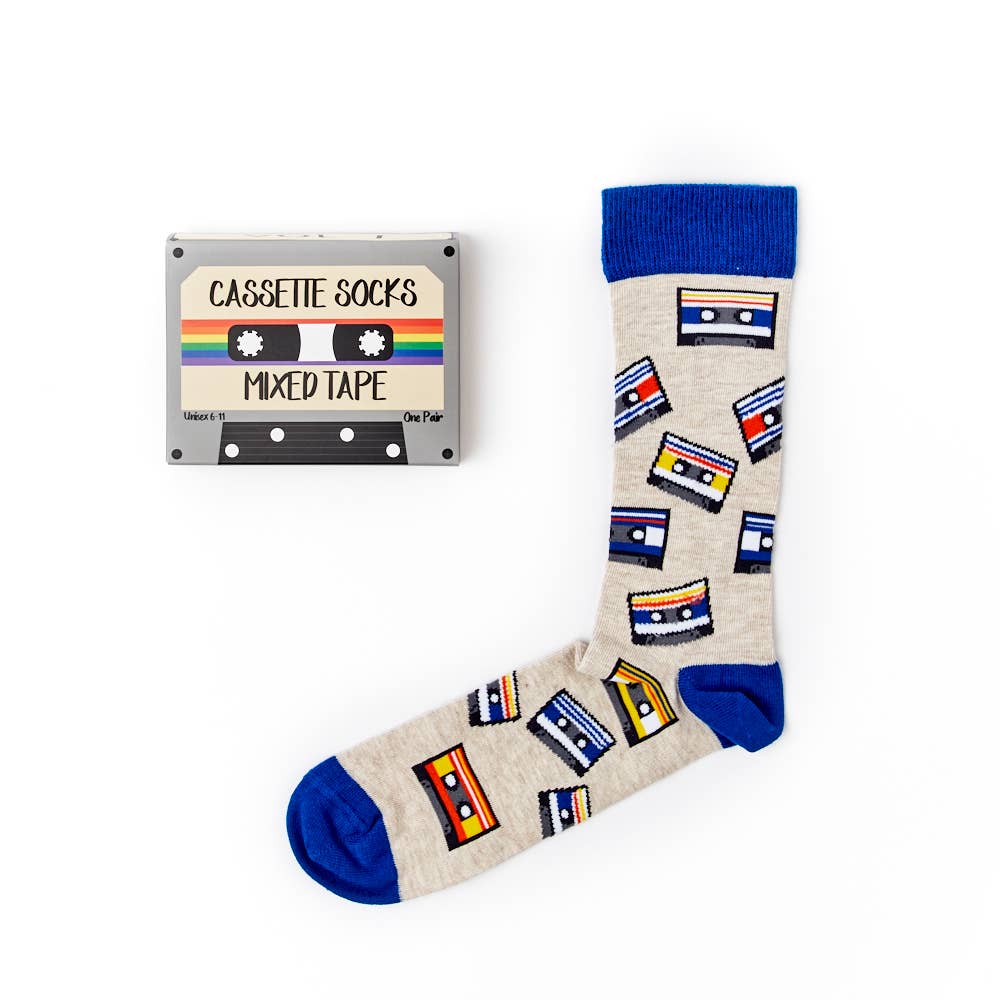 Cassette Gift Box Unisex Socks