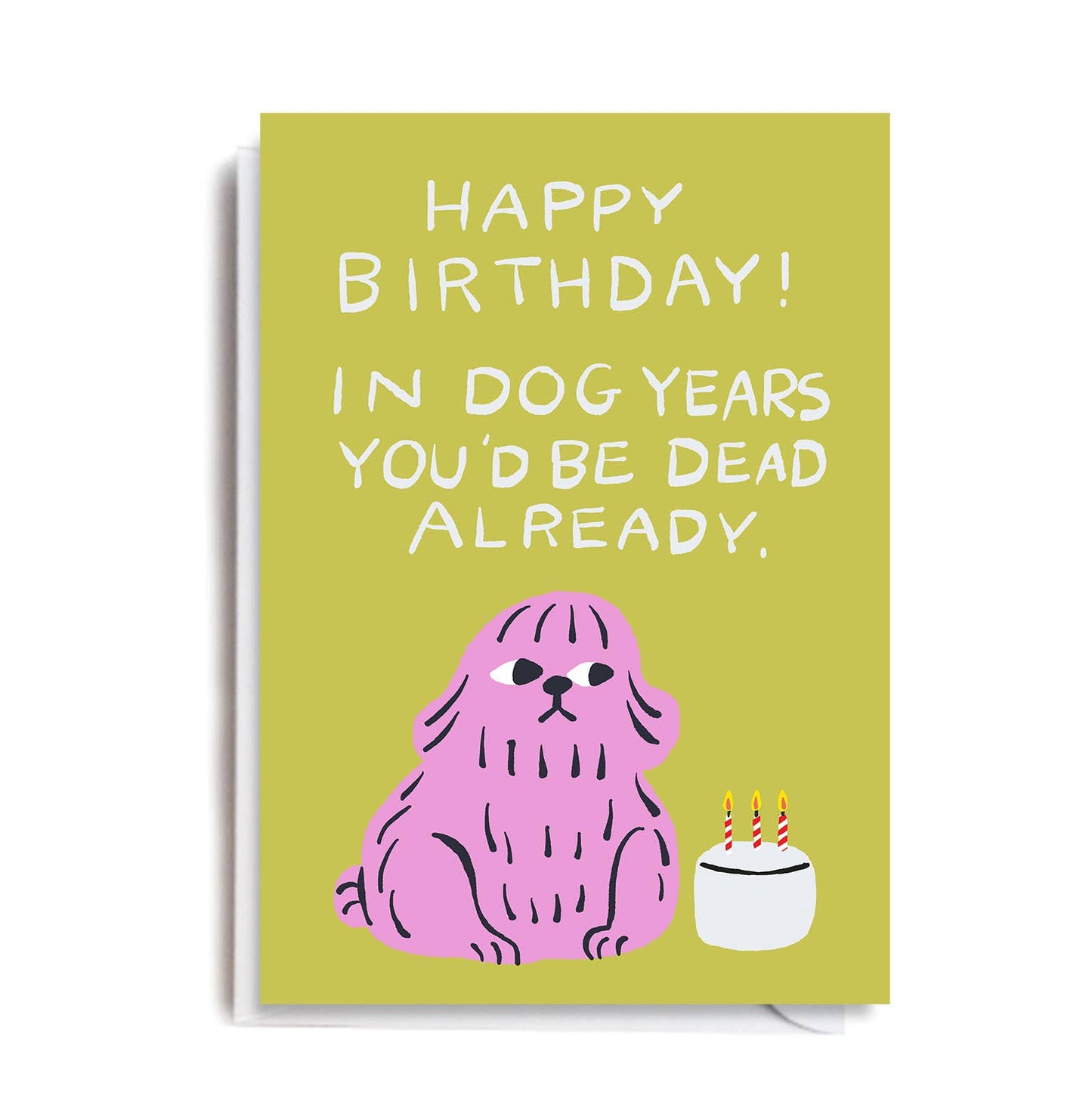 Dog Years Birthday Greeting Card