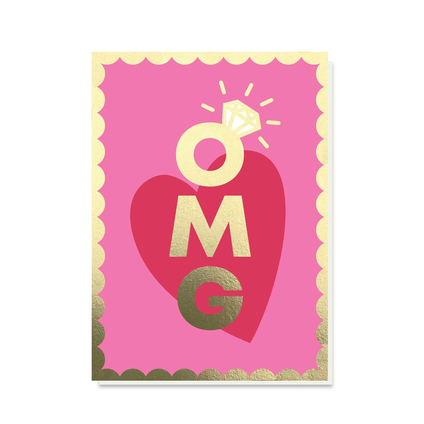 OMG Engagement Foiled Card