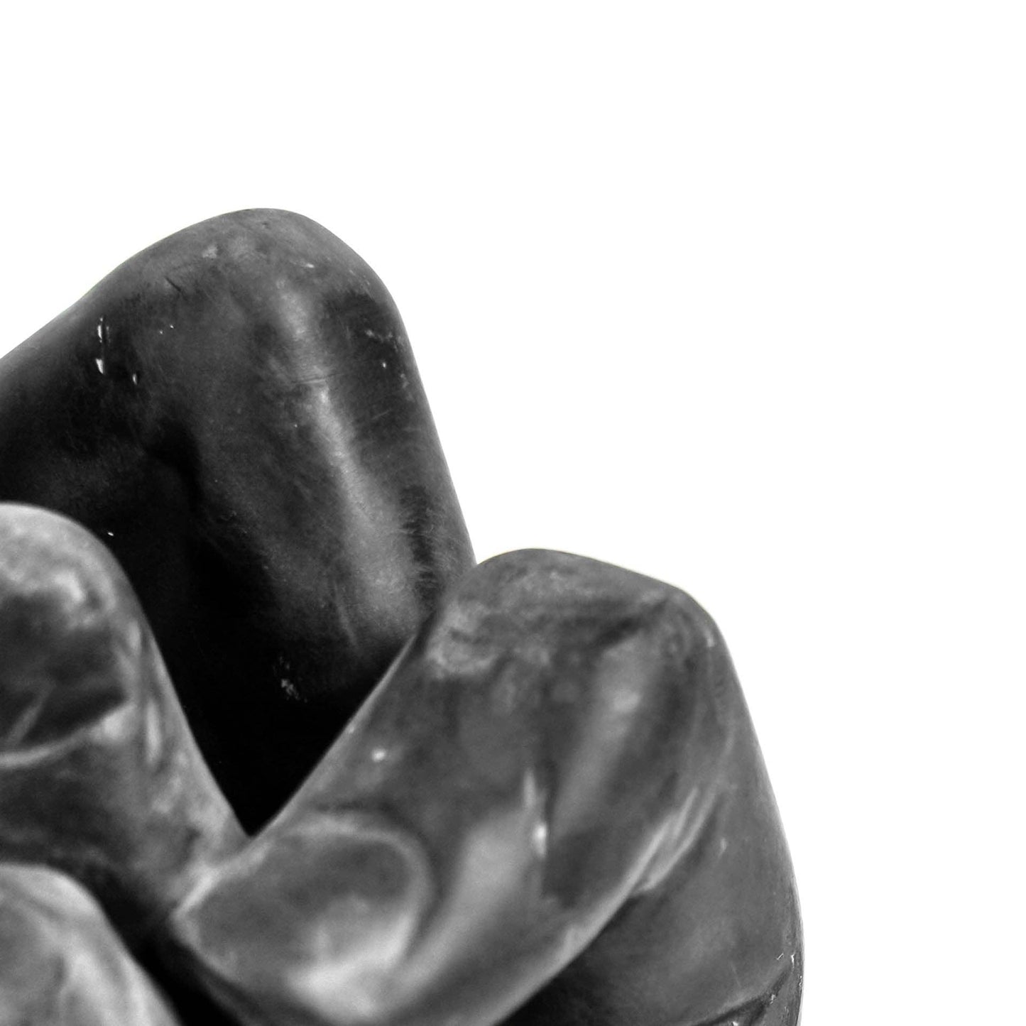 Candle - Middle Finger - Wax - Black - 570gram - 10x9x17cm: Black