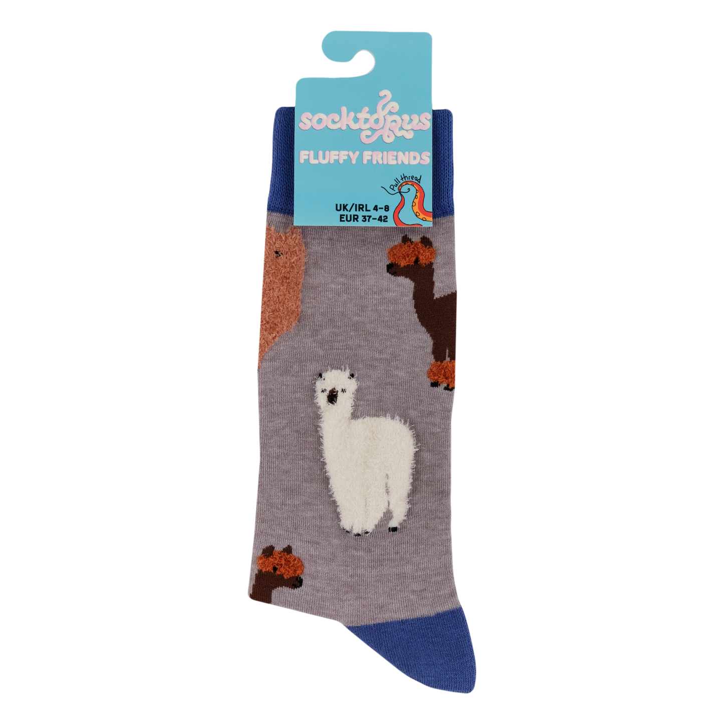 Fluffy Alpaca Socks Small