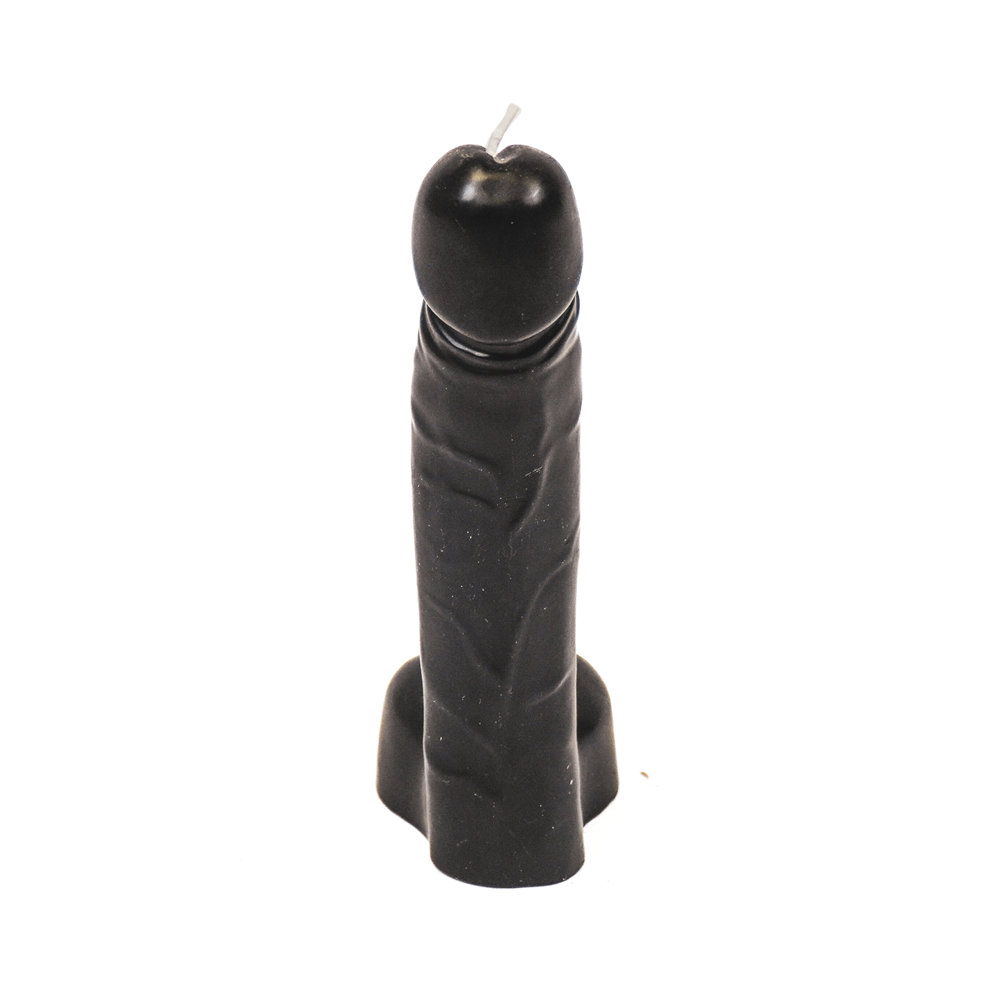 Candle - Dick - Wax - Black - 6.8x5.5x17 cm - 160gram