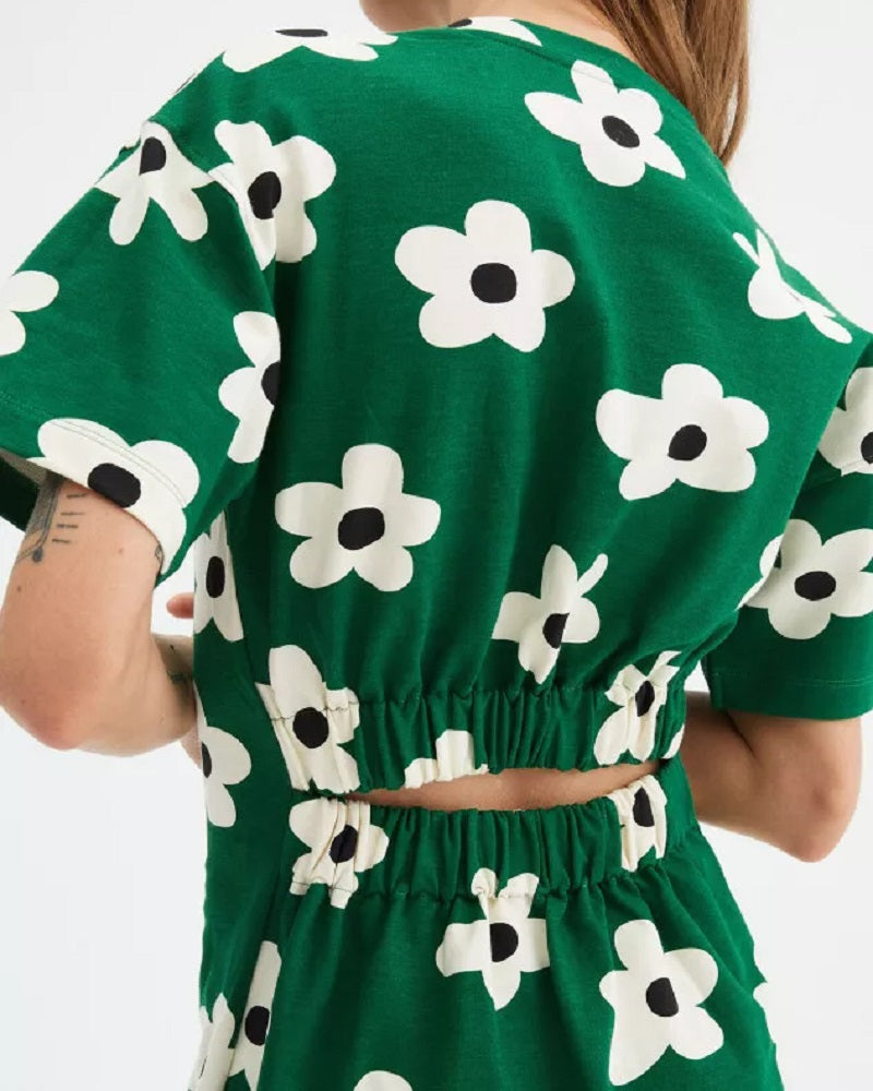Bold Flower Dress By Compania Fantastica