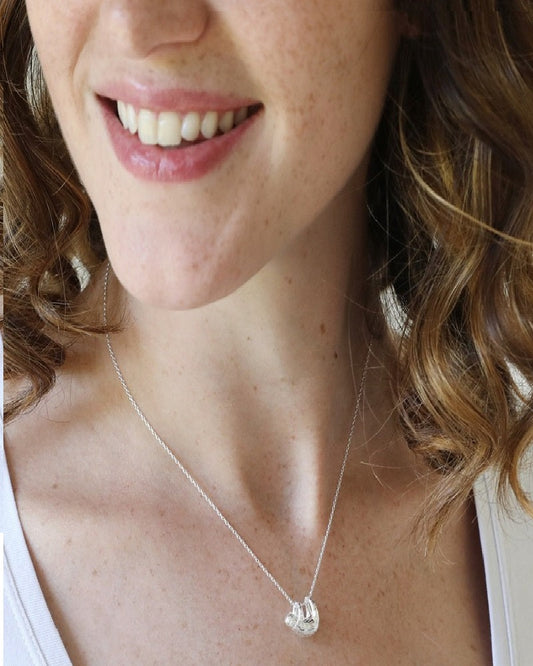 Sloth Necklace Sterling Silver