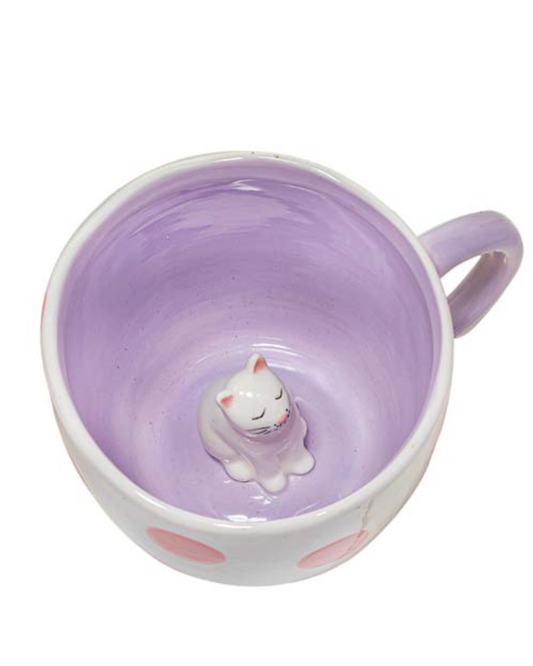Surprise Hidden Cat Mug