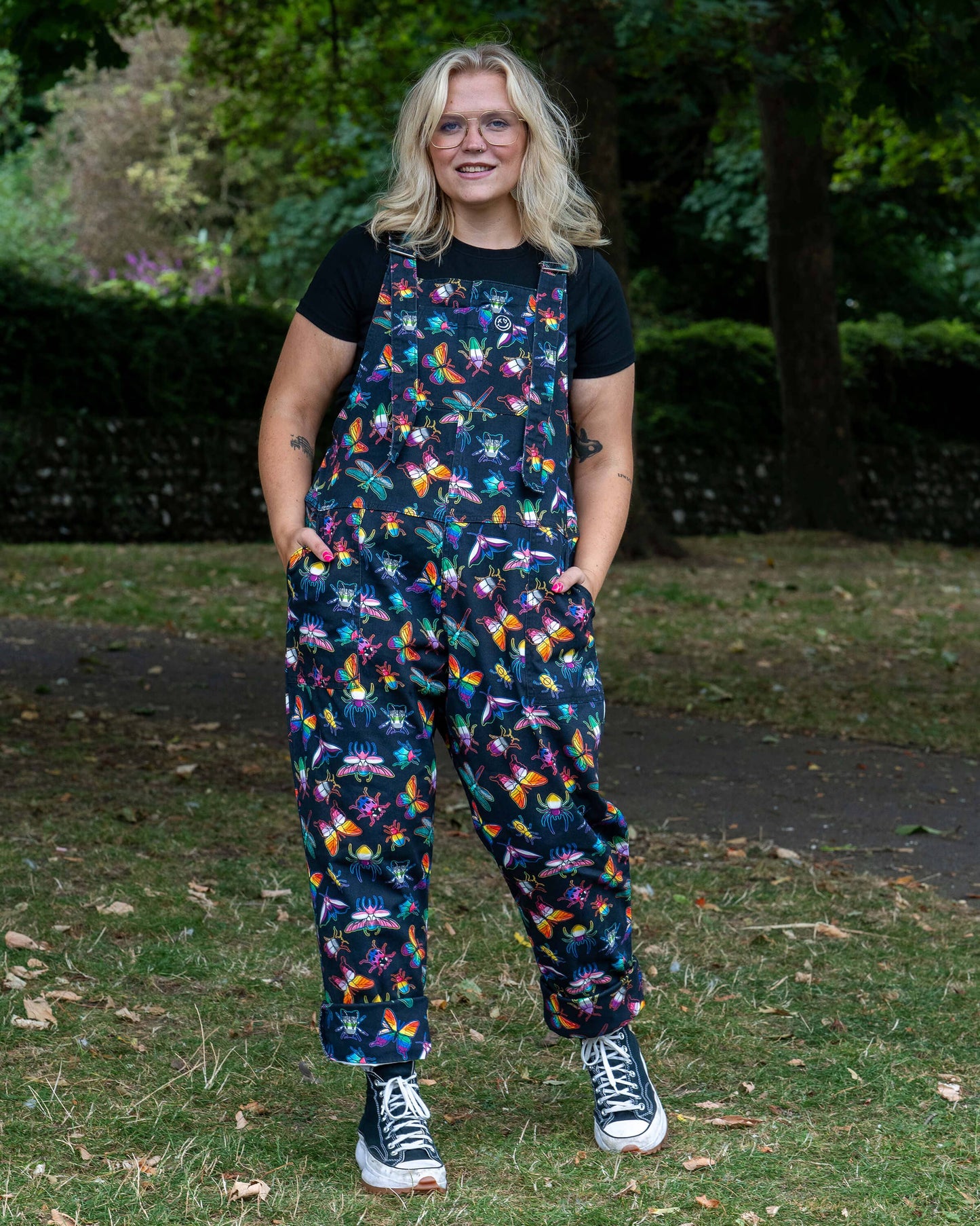 Pride Bugs Unisex Stretch Dungarees