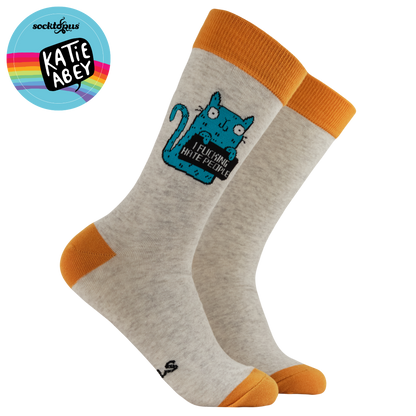 I Fucking Hate People Socks