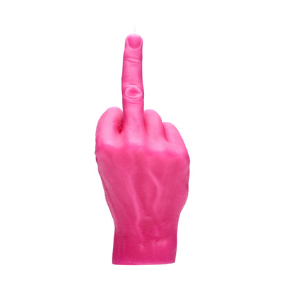 Pink F*ck You Middle Finger Candle