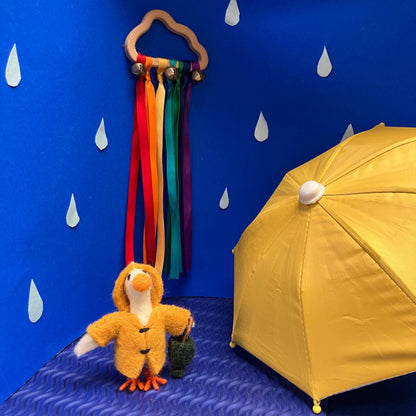 Puddles the Goose Hanging Felt Decoration