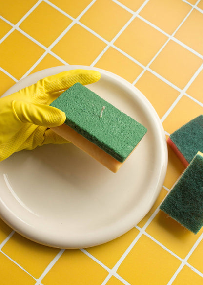 Washing Up Sponge Candle
