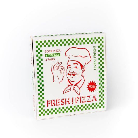 Pizza Box Unisex Socks Gift Set Of 4 Pairs