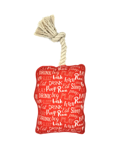 Sardines Tin Pet Toy Rope By Speckle And Spot