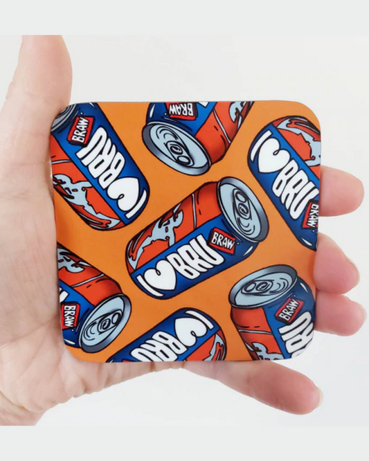 I Love Bru Coaster