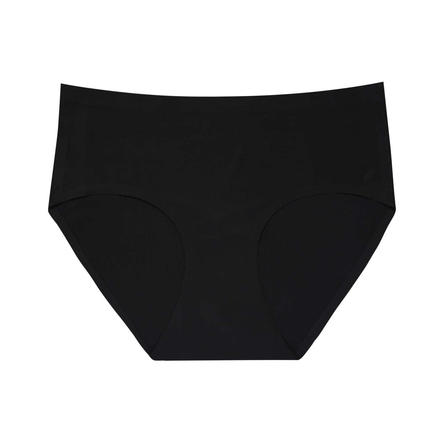 Classic Black Seamless Full Briefs