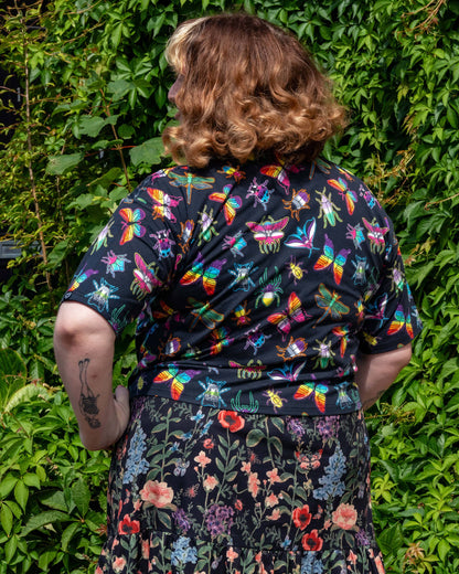 Pride Bugs Unisex Cropped Boxy Tee