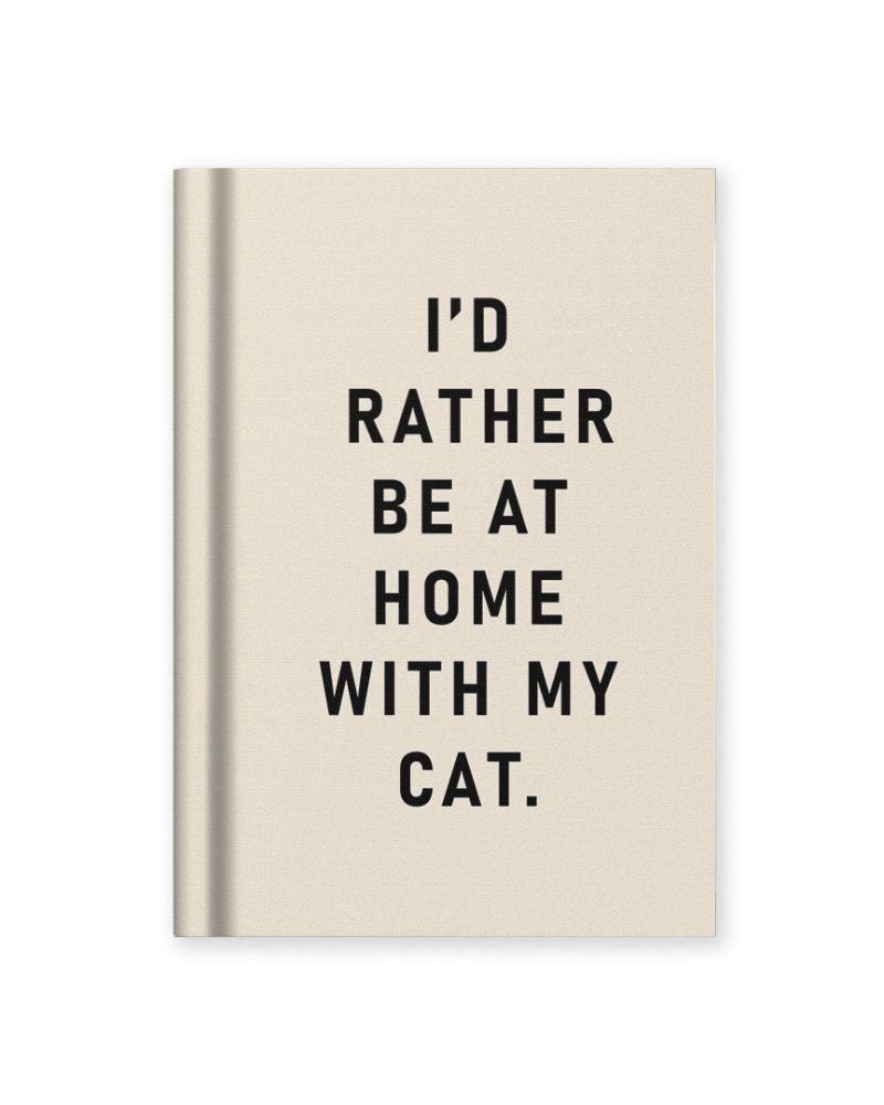 At Home With My Cat Mini A7 Notebook