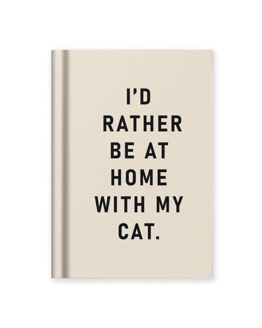 At Home With My Cat Mini A7 Notebook