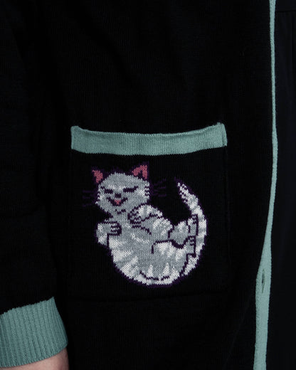 Purrfect Cats Long Cardigan Rebel Romance x Abi Perry