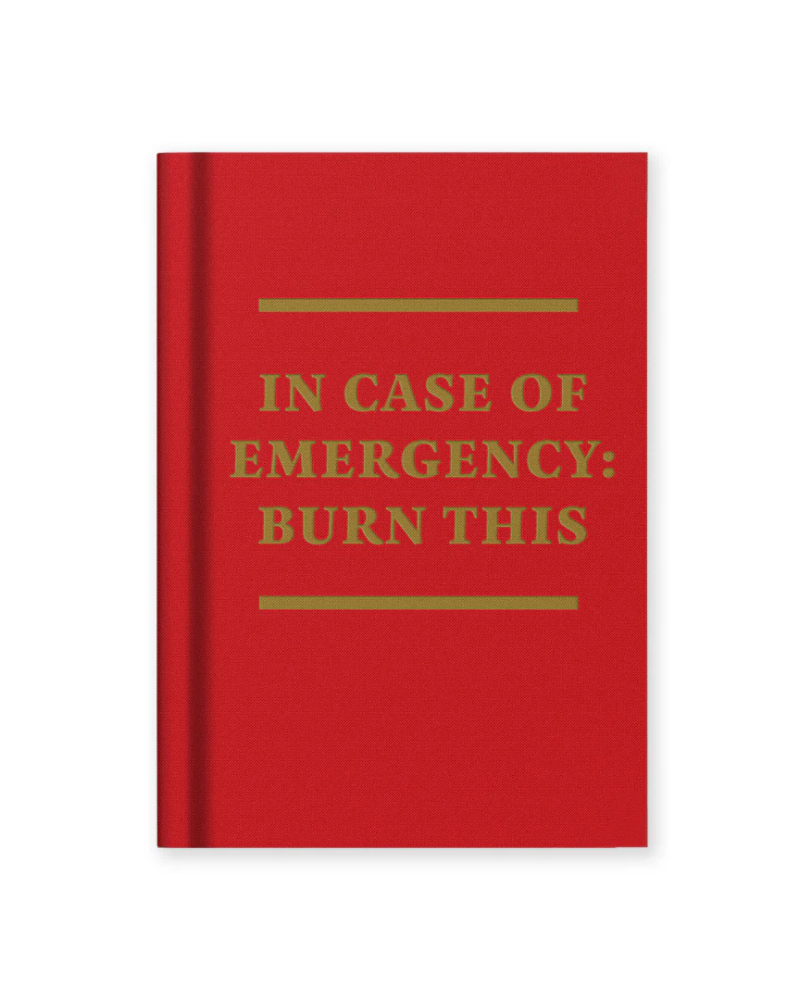 In Case of Emergencies Mini A7 Notebook
