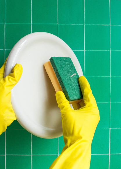 Washing Up Sponge Candle