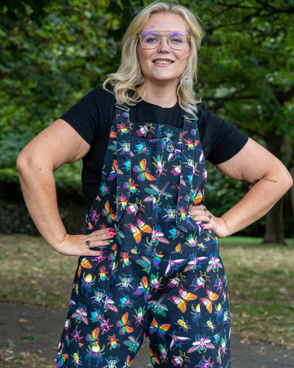 Pride Bugs Unisex Stretch Dungarees