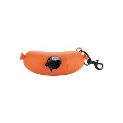 Novelty Hotdog Poop Bag Dispenser