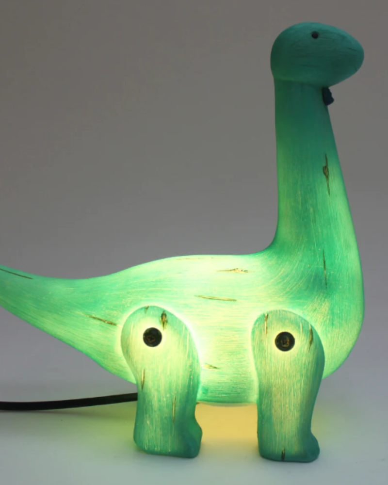 Wood Effect Dinosaur Light
