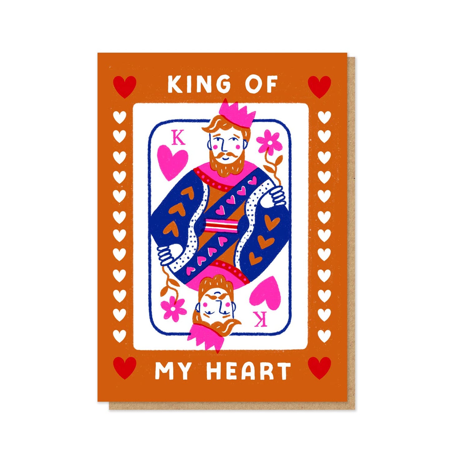 King Of My Heart Card