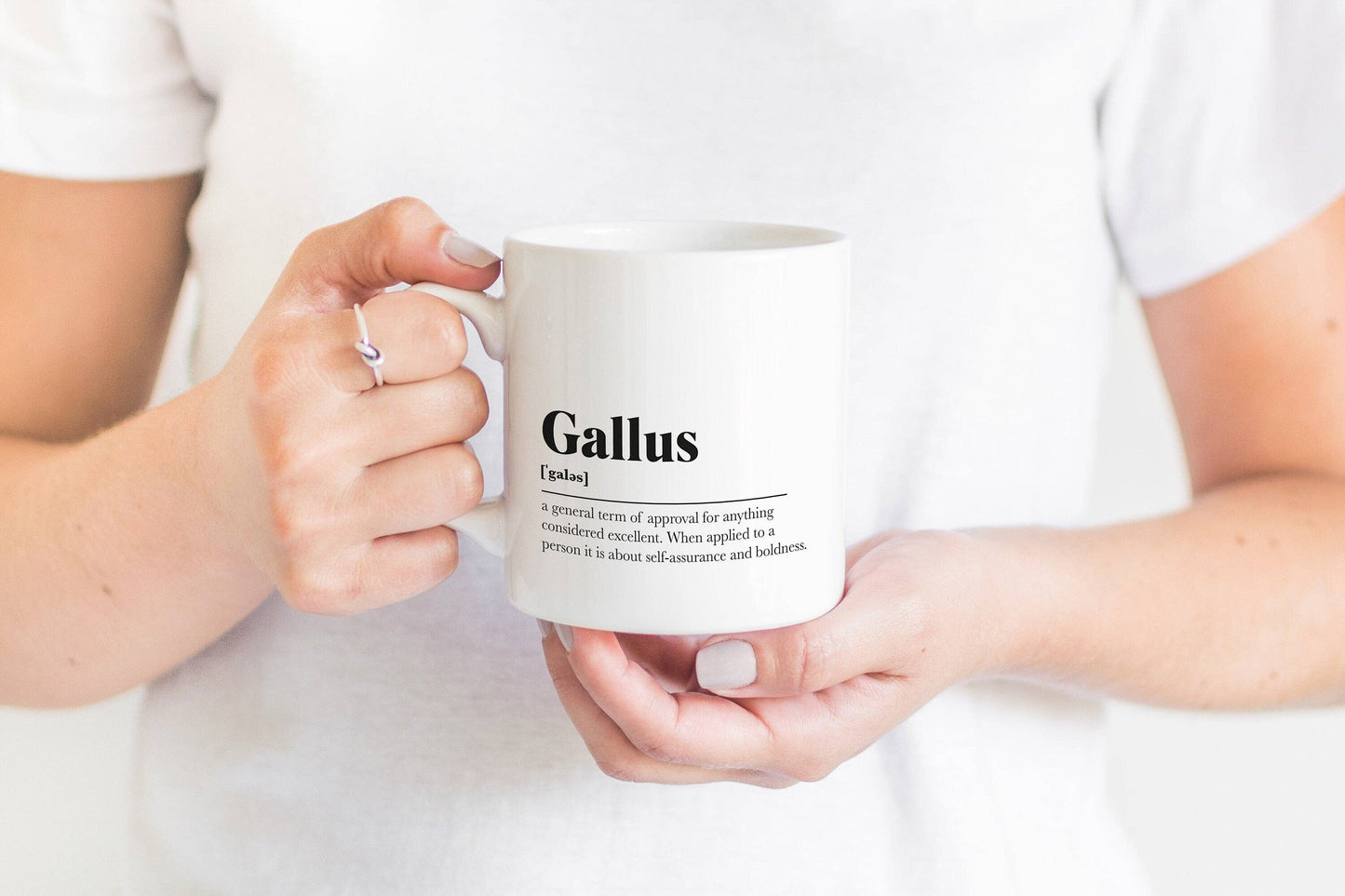 Gallus Greeting Scots Saying Mug