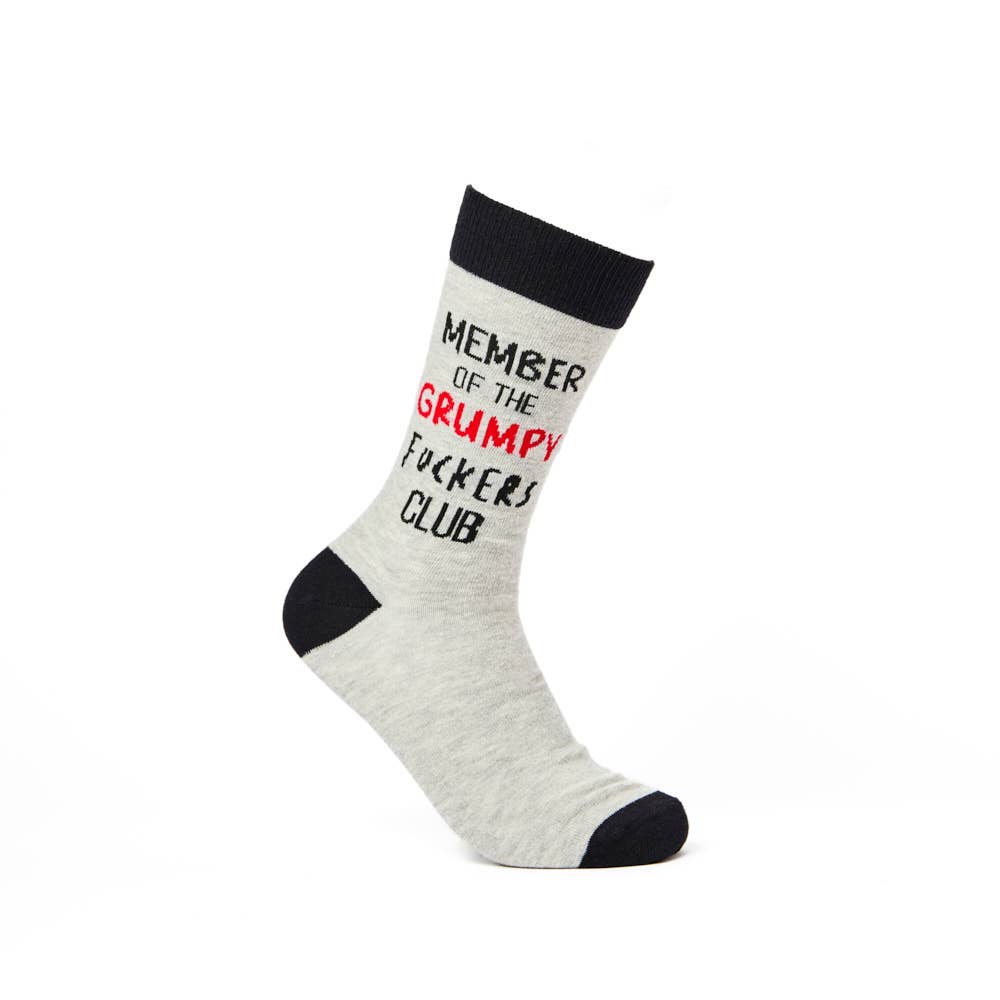 Member Of The Grumpy Fuckers Club Unisex Socks