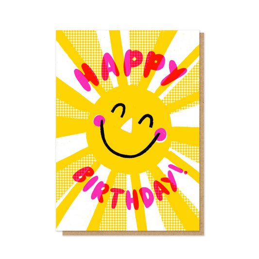 Happy Birthday Sunshine Card