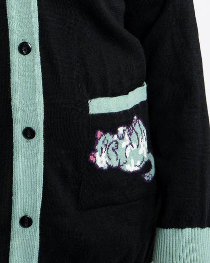 Purrfect Cats Long Cardigan Rebel Romance x Abi Perry