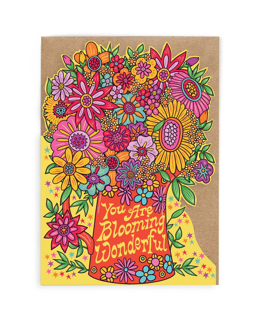 You Are Blooming Wonderful Greeting Card