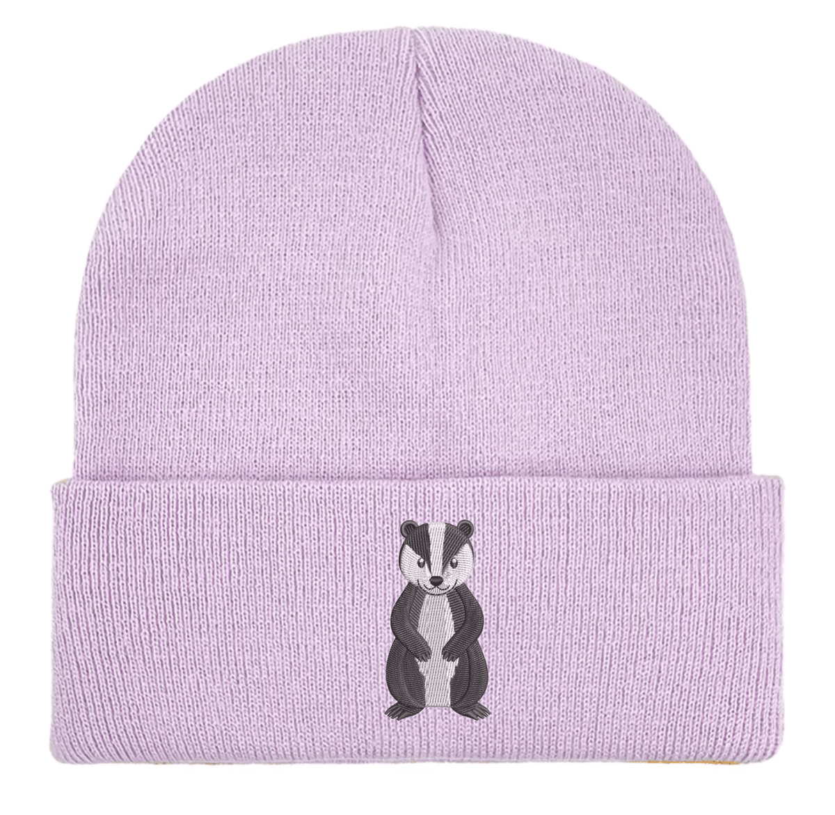 Badger Beanie Hat Lavender