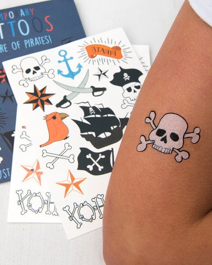 Pirate Temporary Tattoos