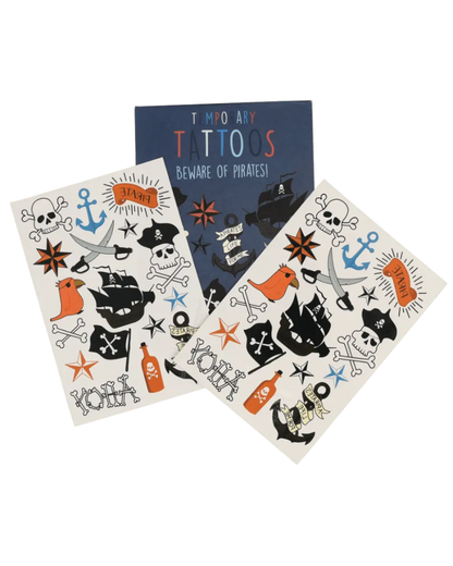 Pirate Temporary Tattoos