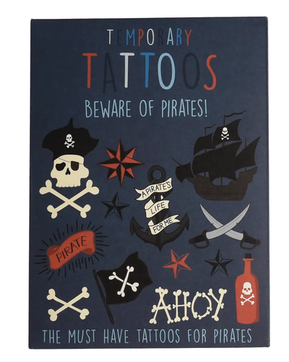 Pirate Temporary Tattoos