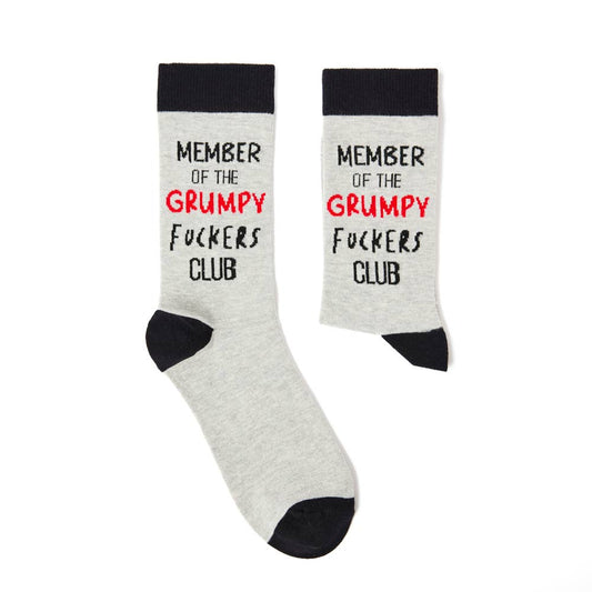 Member Of The Grumpy Fuckers Club Unisex Socks